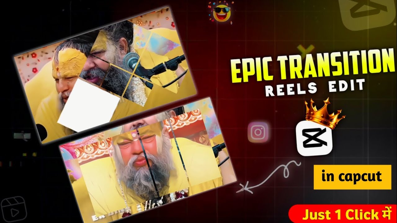 Instagram trending reels editing ✅ tutorial | viral editing | 🔥EPIC TRANSITIONREELS EDIT 😍