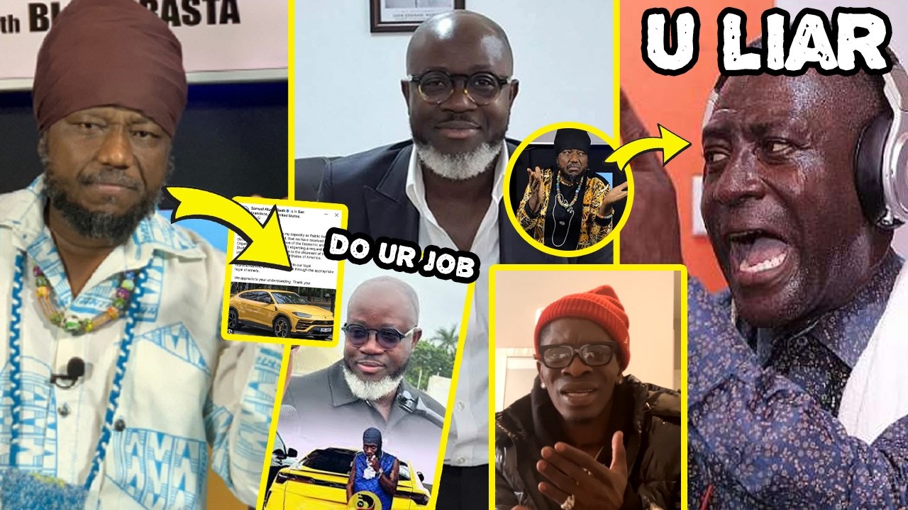 AYEHU  Black Rasta angry fight Captain smart over Shatta Wale Lambo car fact drops