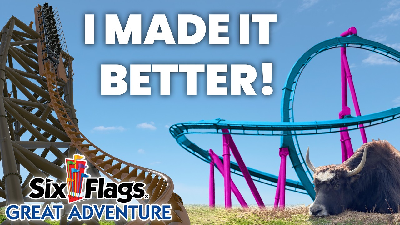 Что нужно сделать в Six Flags Great Adventure! | Часть 2