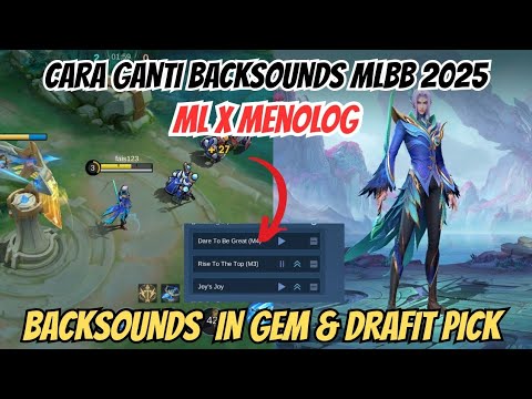 🟢Cara Ganti Backsound lobby Mobile Legends | Cara Pasang Backsound Lobby ML Terbaru 2025