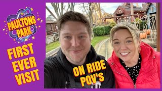 Paultons Park Vlog February 2023 FIRST EVER VISIT!!!