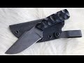 making a modern tactical skinning knife