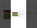 Aesthetic Flower Website Design 🌸 | HTML CSS Web Design Project ✨ #coding #tech #shorts #viral