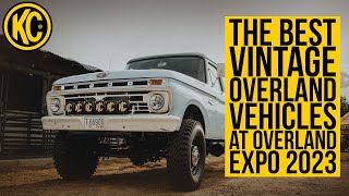 Kc Hilites - The Best Vintage Overland Vehicles At Overland Expo West 2023