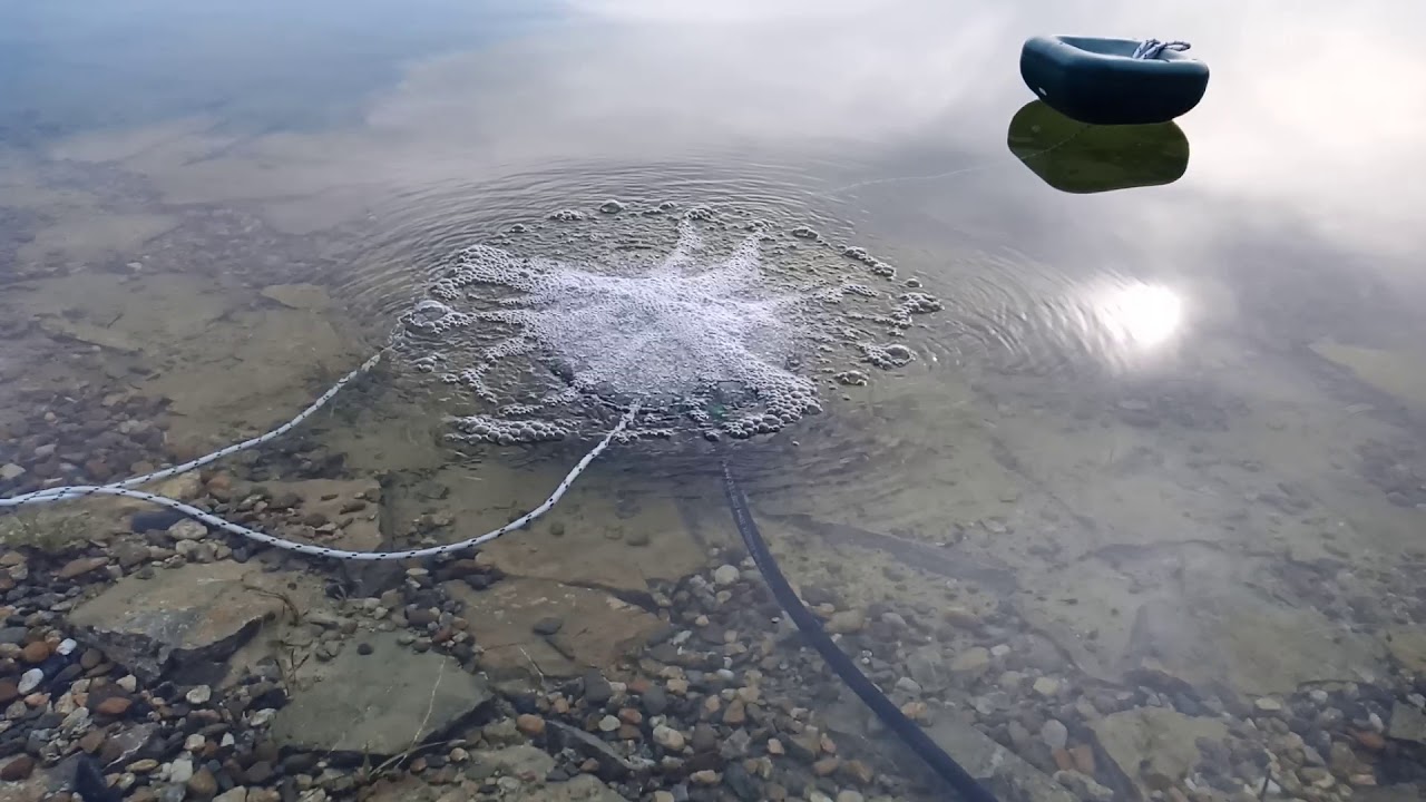 DIY difffuser pond aerator. YouTube