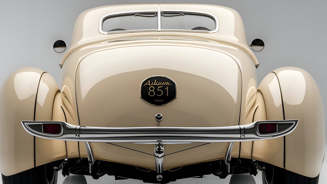 Is the 2025 Auburn 851 Speedster the Ultimate Retro Supercar