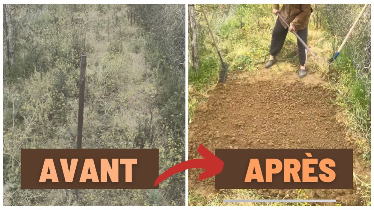 Préparer et bêcher son jardin avant de planter !