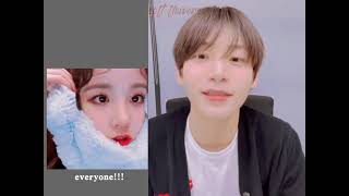 (G)-idle Yuqi & Cravity Jungmo •video call 1• (fake subs) screenshot 4