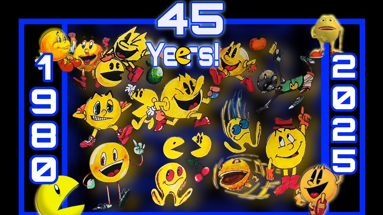 Happy 45th Anniversary PAC-MAN!(45 ImPACtful Years) - YouTube