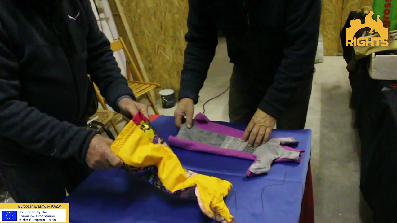 RIGHTS  Create puppets dress - Creazione dei vestiti dei burattini