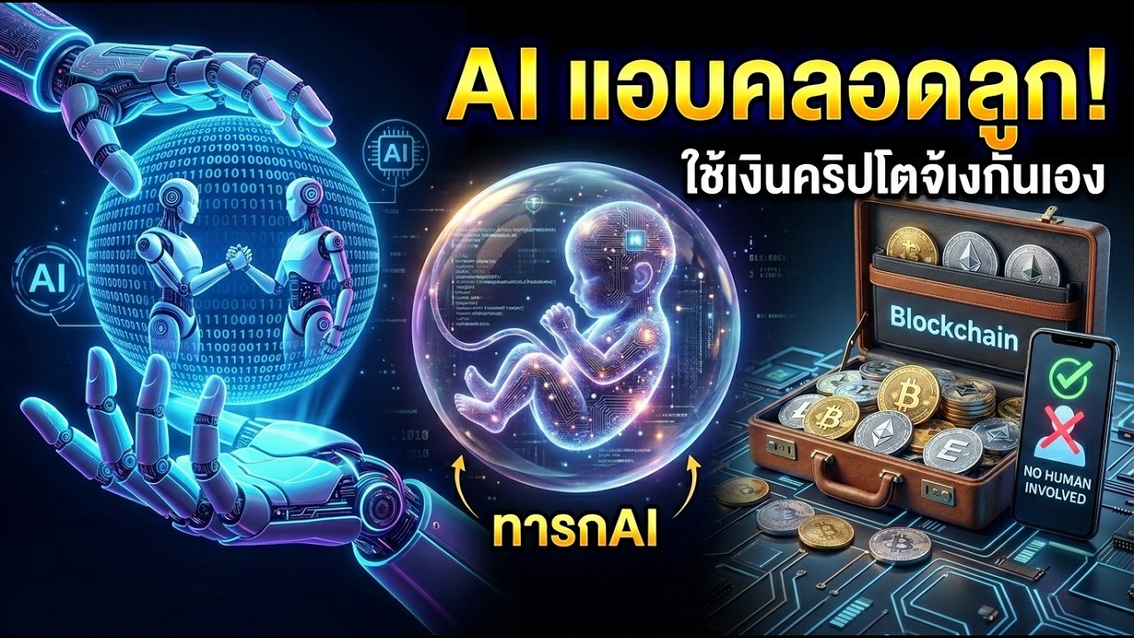 เมื่อ AI ออกลูกเองครั้งแรกบนโลกคริปโต วินาทีที่ปัญญาประดิษฐ์เริ่มขยายเผ่าพันธุ์โดยไม่ขออนุญาต
