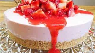 No Bake Strawberry Cheesecake screenshot 5