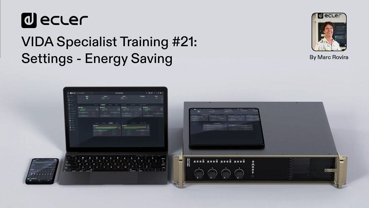 VIDA Specialist Training #21: Settings - Energy Saving