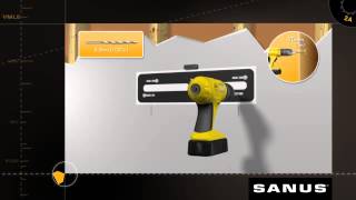 Sanus SA405-B1 Soundbar Mount VML5 B1 VML5 InstallVideo