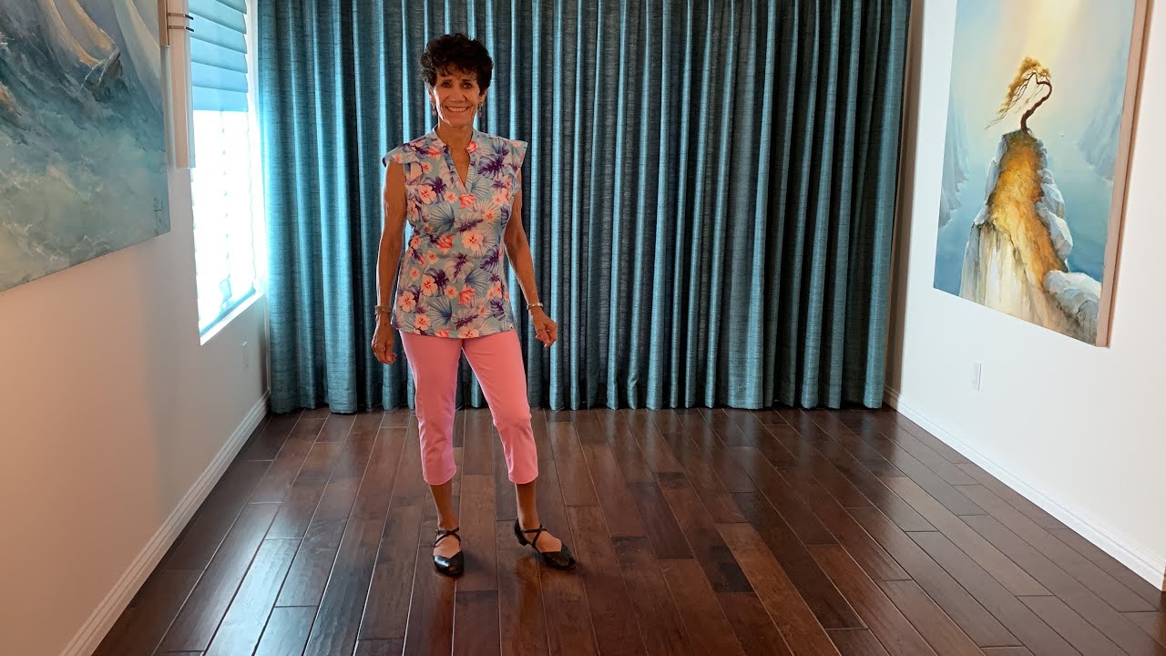 I Got a New One line dance demonstration and tutorial by Stephie