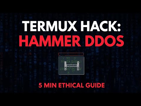 Termux DDoS Testing: Setting Up Hammer Tool for Ethical DoS Simulation (3 Mins) | Cyber Guru NG