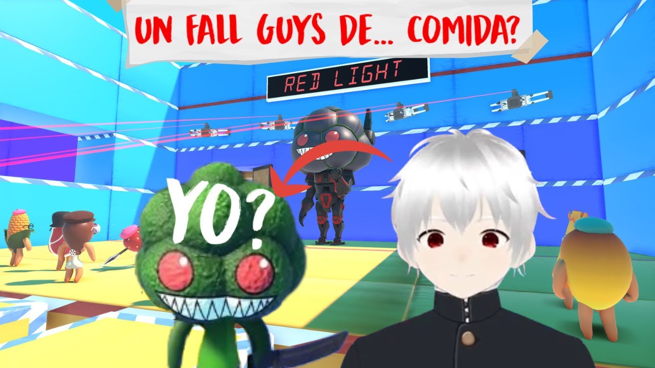 BRO FALLS | EL FALL GUYS DE COMIDA