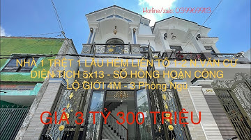 Nhà Đẹp Cần Thơ - Chính Chủ | NHÀ 1 TRỆT 1 LẦU HẺM LIÊN TỔ 1-2 NGUYỄN VĂN CỪ P.AN KHÁNH Q.NINH KIỀU