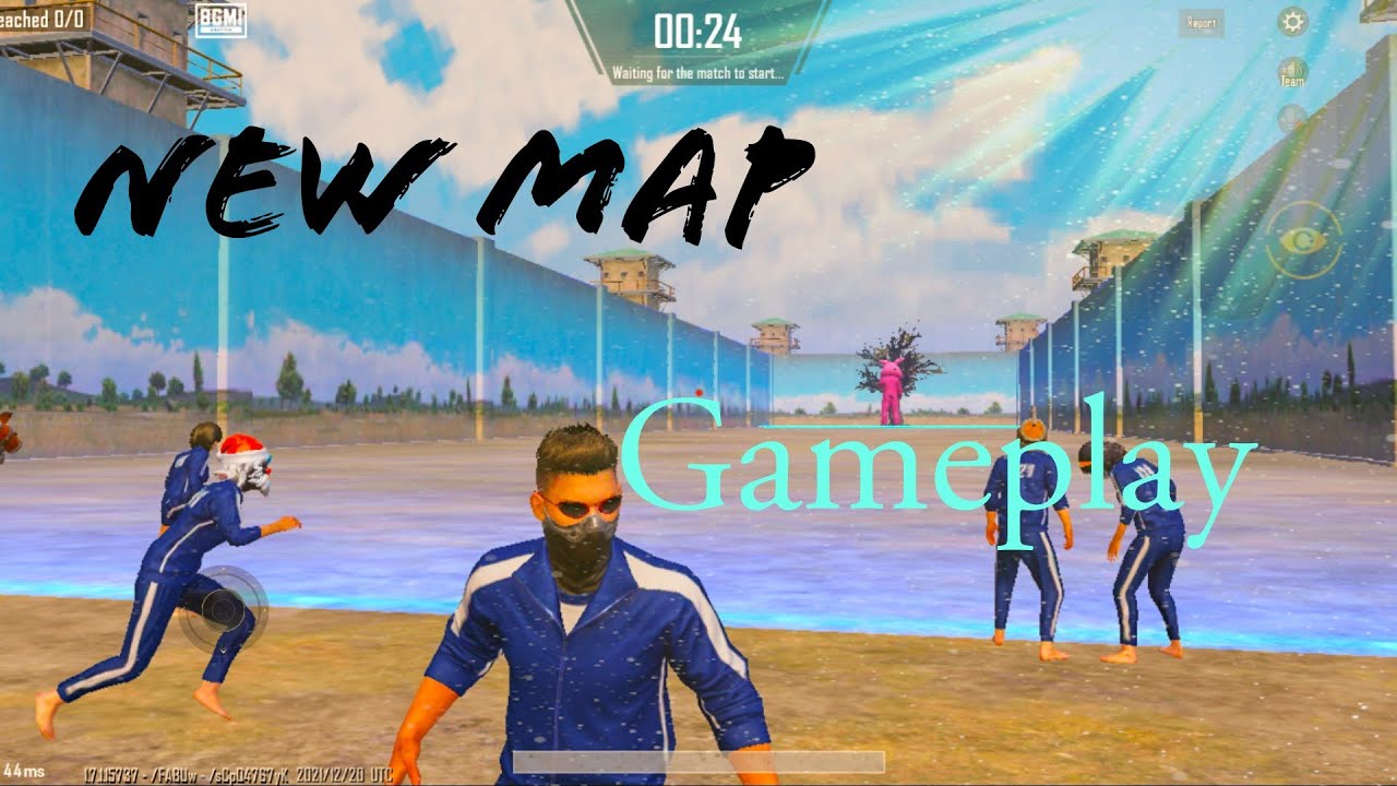 New Map React Survival 🔥🔥 Gameplay. (BGMI)