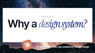 Top Reasons to Use a Design System #aivideo #claude