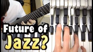 Future of Jazz? - Dsilton - Microtonal Guitar & Drums & M-Claviton