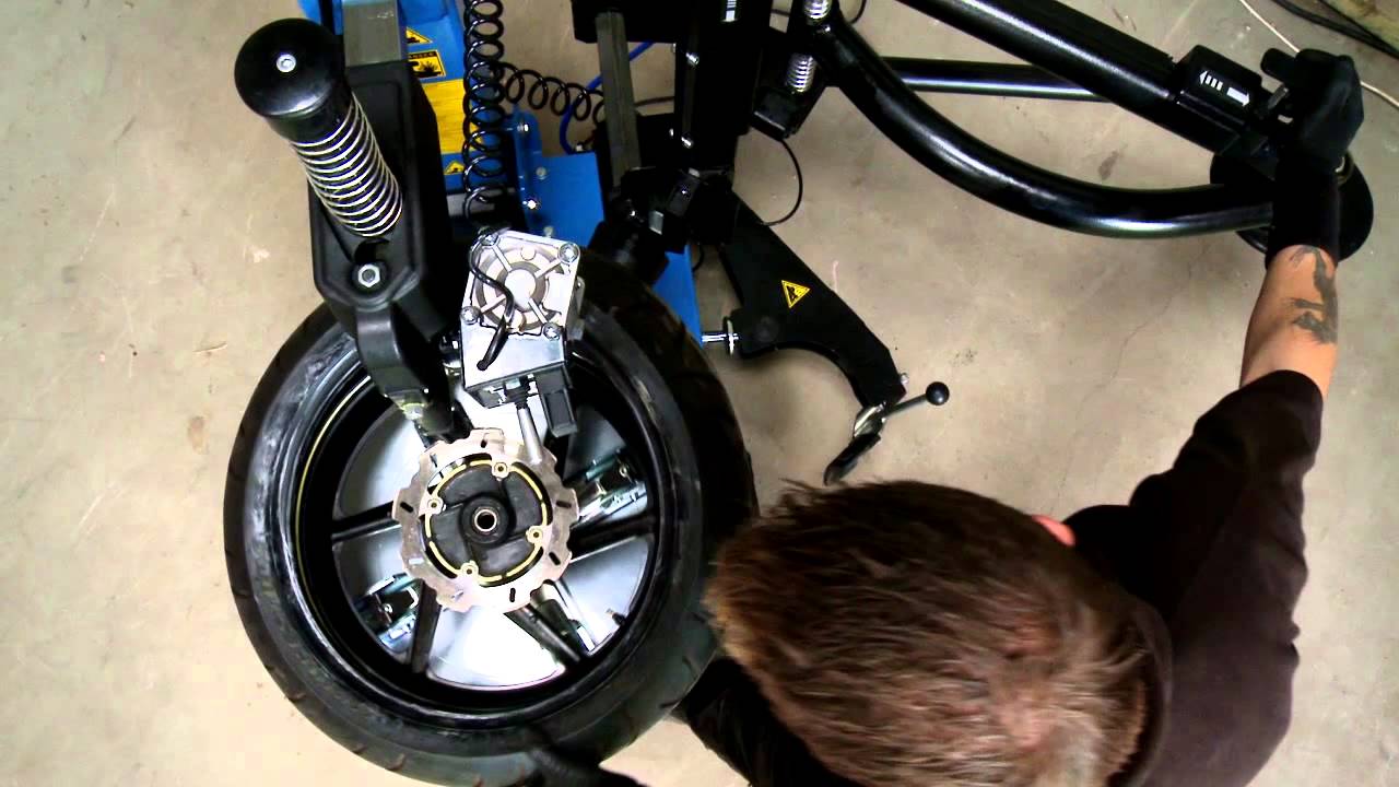 Hofmann Megaplan Moto22 Motorcycle Tyre Changer YouTube