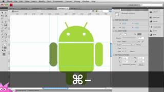 Part 1 - Learn to Use Flash's Primitive Drawing Tools to Recreate the Android Logo