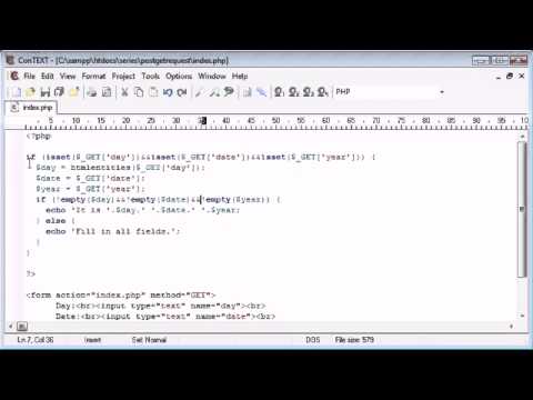 Beginner PHP Tutorial   72   Using htmlentities for Security