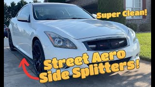 Installing Street Aero Side Splitters!!!