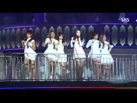 141221 Apink LUV Live HD 2014 SBS Gayo Daejun 