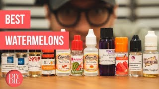 Top 10 Watermelon DIY Flavorings