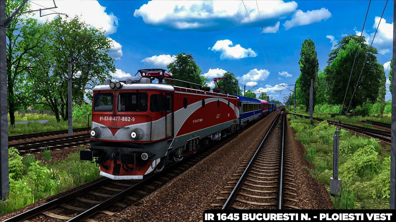 IR 1645 BUCURESTI N. - PLOIESTI VEST | TRAIN SIMULATOR ROMANIA