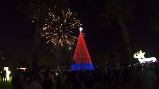 City of McAllen Christmas Tree Lighting Ceremony with Tallest Tree in America