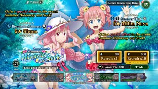 180 Recruits -  SWIMSUITS! | Summer Hideaway and Seek | Water Banner | Slime - Isekai Memories