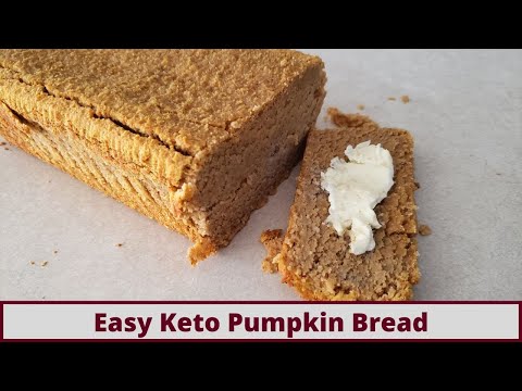 The Easiest And Best Keto Pumpkin Bread (Nut Free And Gluten Free)