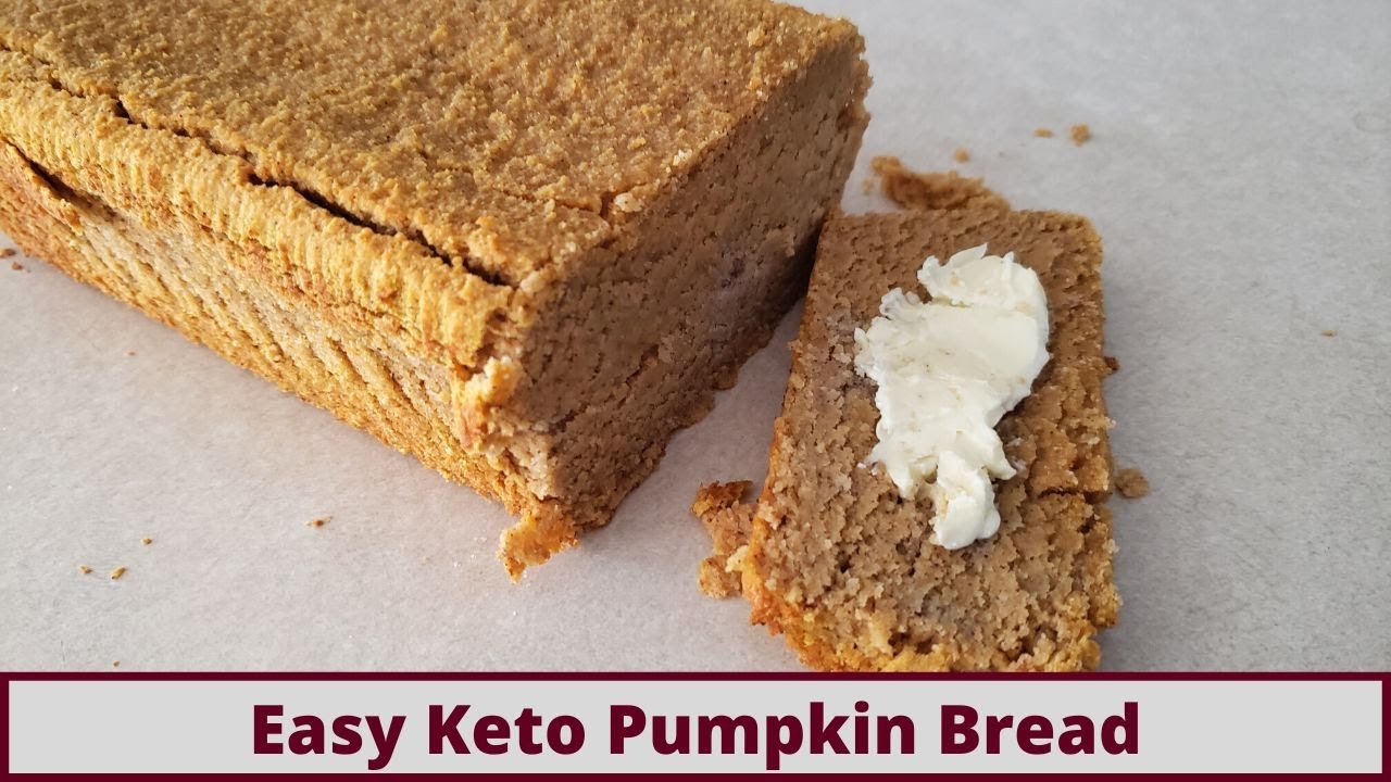 The Easiest And Best Keto Pumpkin Bread (Nut Free And Gluten Free ...