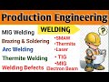 Welding And Its Types PYQ | Production Engineering MCQ questions On Welding #mechanicalengineering