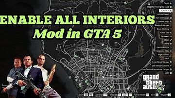 HOW TO INSTALL ENABLE ALL INTERIORS GTA 5 Mods | Install Enable All Interiors Thegamerzyt