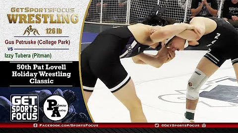 126lb Finals | Izzy Tubera - Pitman vs Gus Petrusk...