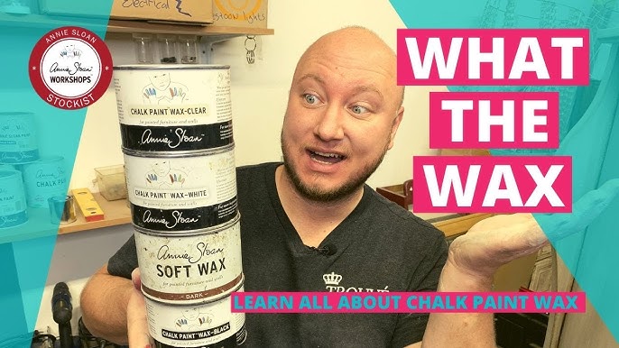 How to create a textured look using wet Chalk Paint® Wax 