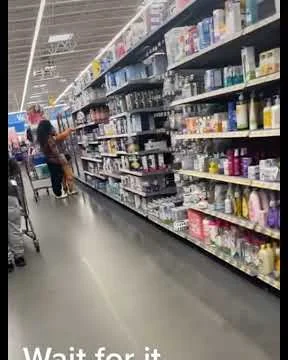 Tre carter and Kim Franco gets freaky at Walmart