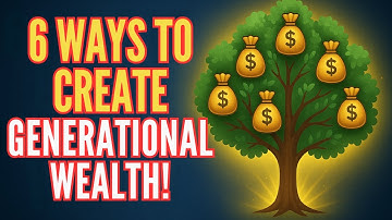 6 Ways to Build Generational Wealth And Pass It Down!