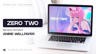 Zero Two Darling in the Franxx - Anime Wallpaper
