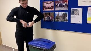 The implementation of a separate waste collection system in MGIMO-University campus