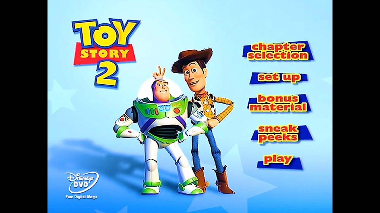 Opening to Toy Story 2 (1999) 2001 DVD (My version, Full Screen)