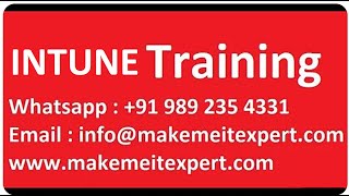 02. Microsoft Intune Training Overview   Complete Online Training Details