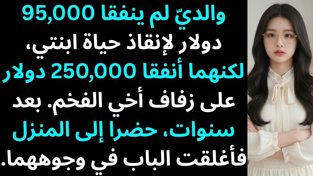 والديّ لم ينفقا 95,000 دولار لإنقاذ حياة ابنتي، لكنهما أنفقا 250,000 دولار على أخي..