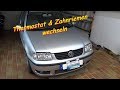 Thermostat & Zahnriemen wechseln am VW Polo 1,4L