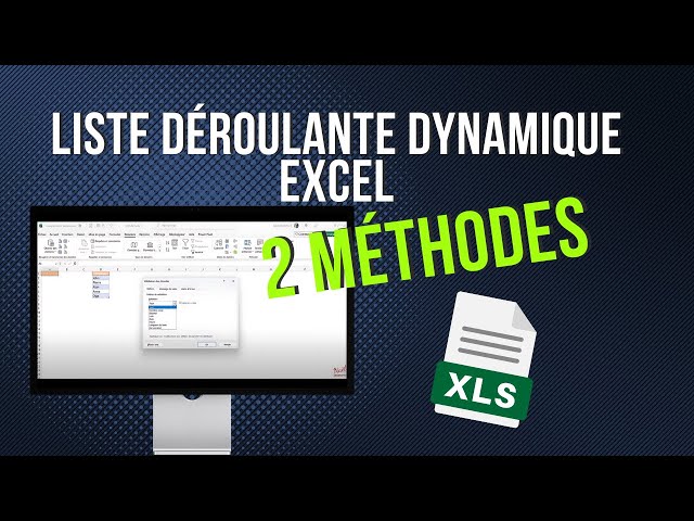 Creating a Dynamic Excel Menu | Automated Dropdown List class=