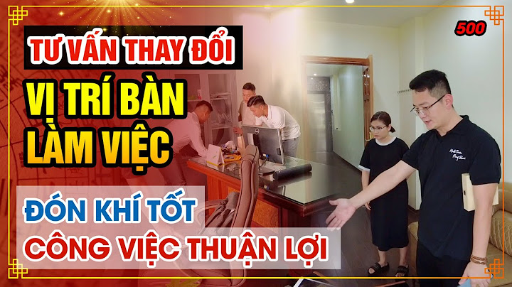 Hóa giải xà ngang trên bàn làm việc năm 2024